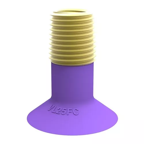 02.02.693 Piab Suction cupVL25FC. 1/4"NPT-1/8"NPSF