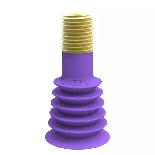 02.02.701 Piab Suction cupVL25BL. 1/4"NPT-1/8"NPSF
