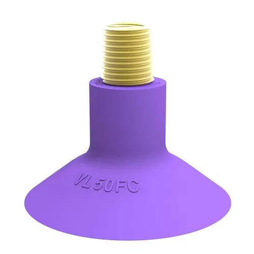 02.02.728 Piab Suction cupVL50FC. 1/4"NPT-1/8"NPSF
