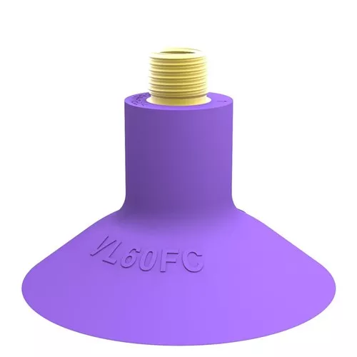 02.02.738 Piab Suction cup VL60FC. G1/4"-G1/8"