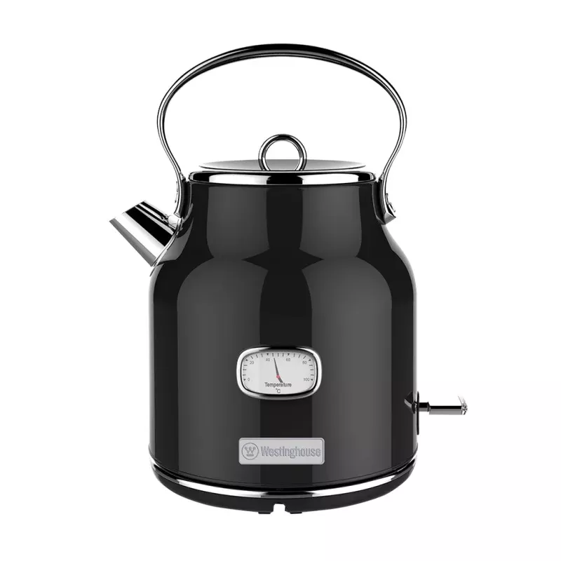 1.7L Retro Series Electric Kettle - Black