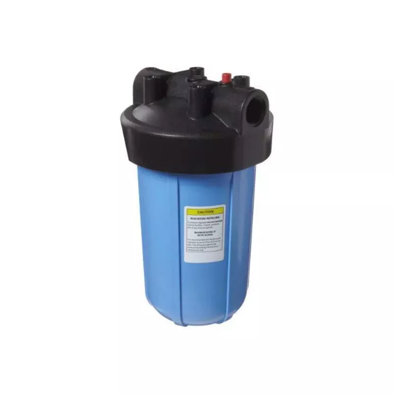 10" x 4.5" Big Blue Water Filter Housing - 1" NPT