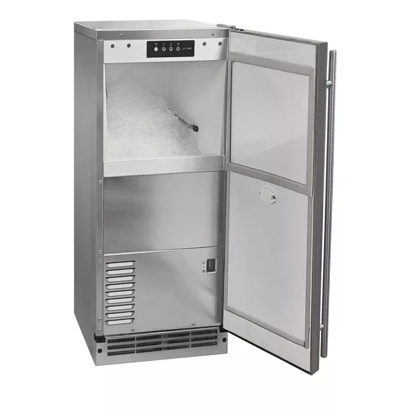 15" Outdoor Nugget Ice Machine With Stainless Solid Finish (115 V/60 Hz)