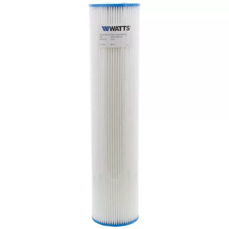20" 4-1/2" BB Flow-Max Pleated - 0.35 mic (Cyst) Filter