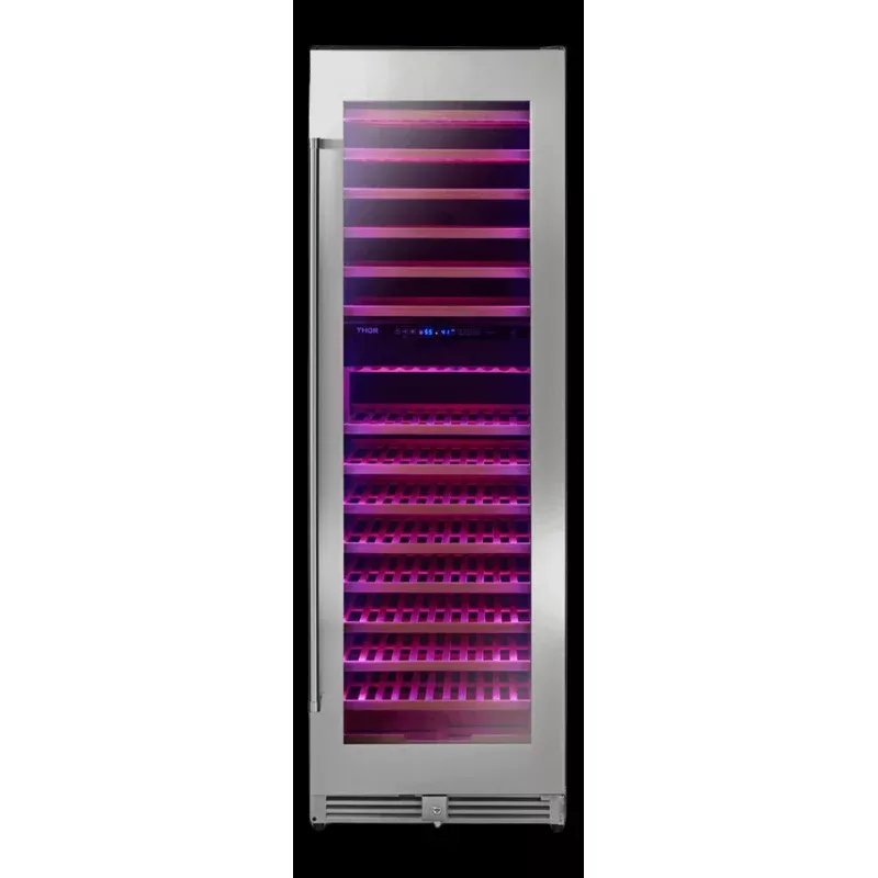 24 Inch Dual Zone Wine Cooler, 162 Wine Bottle Capacity - Model Twc2403di