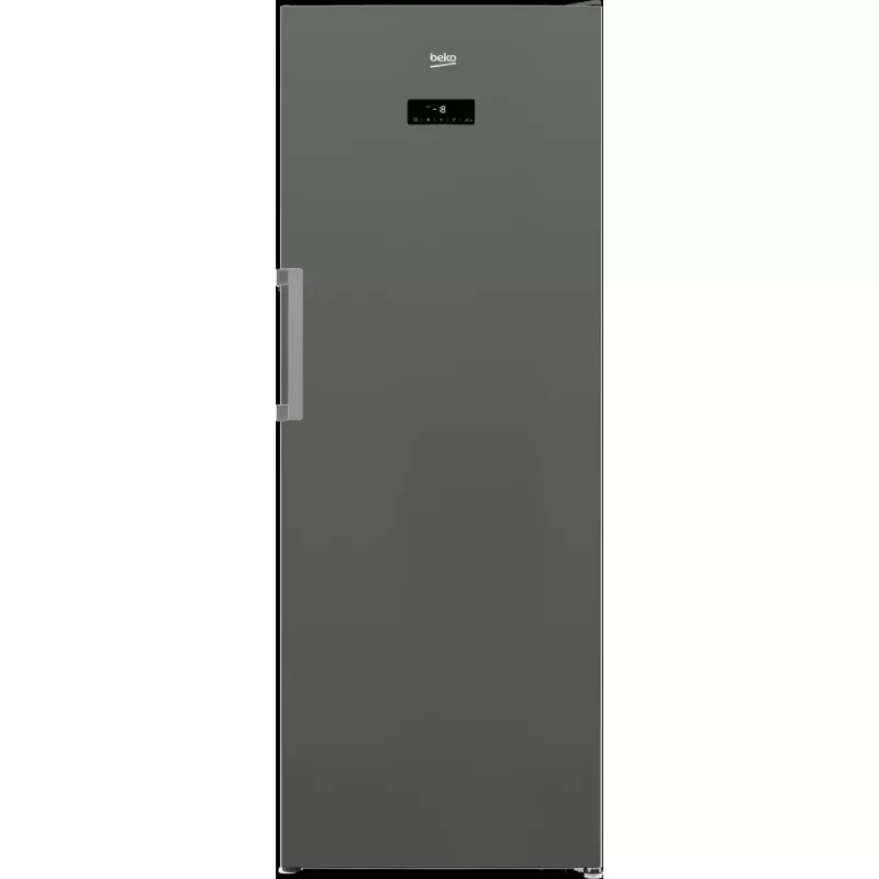28" Manhattan Grey Upright Freezer