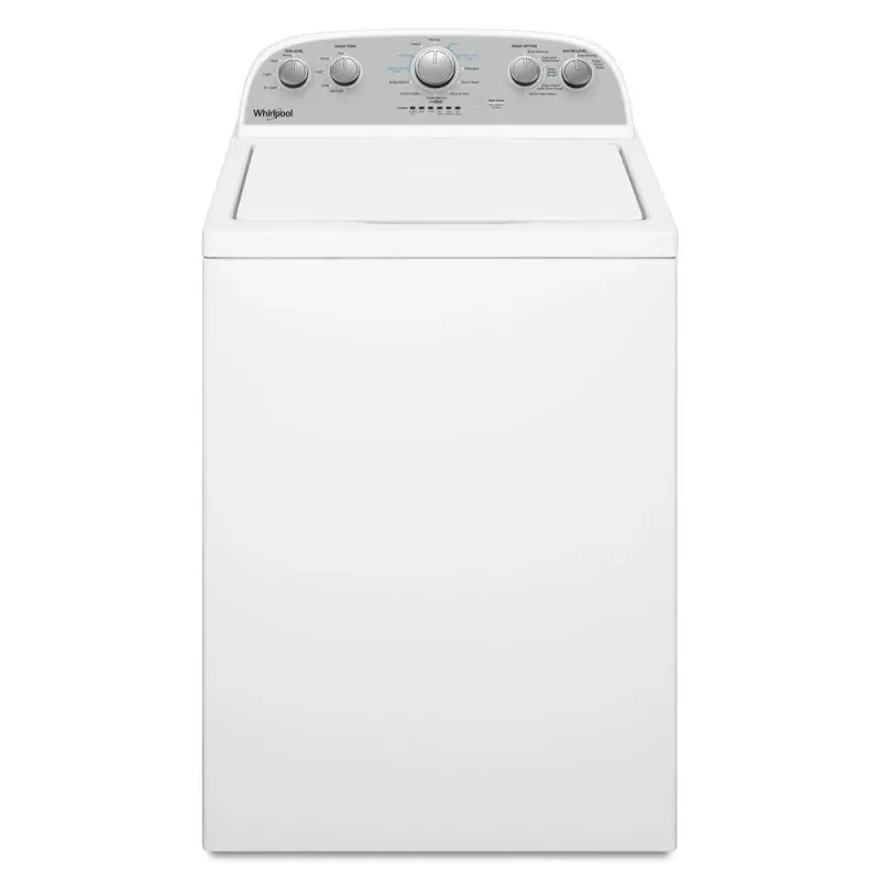 3.8-cu ft High-Efficiency Top-Load Washer with Soaking Cycle - White