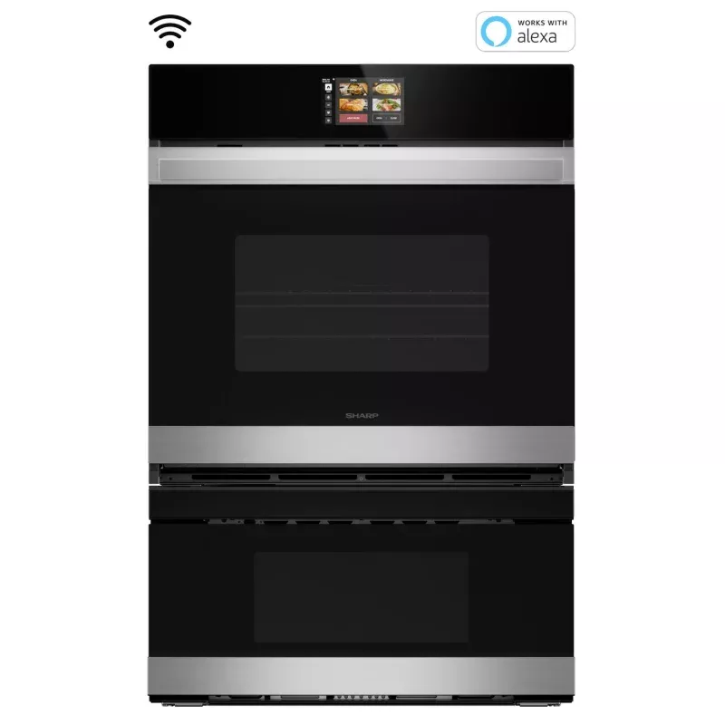 30 in. Smart Convection Wall Oven with Microwave Drawer Oven