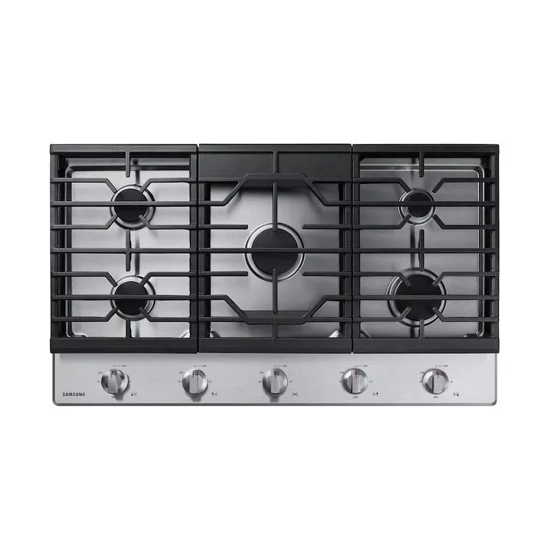 36" Gas Cooktop in Stainless Steel