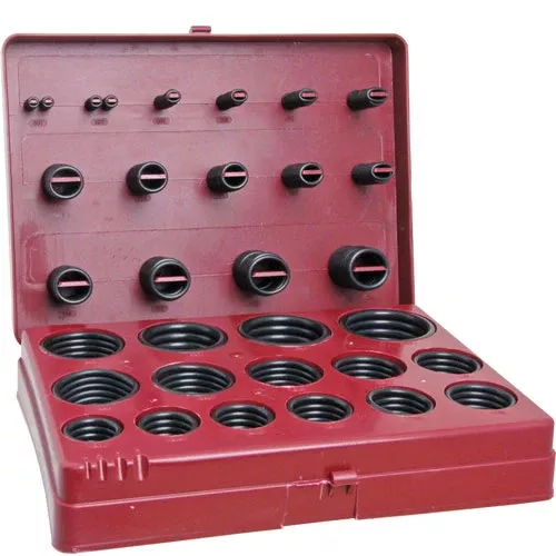 380 Piece Red O-Ring Box