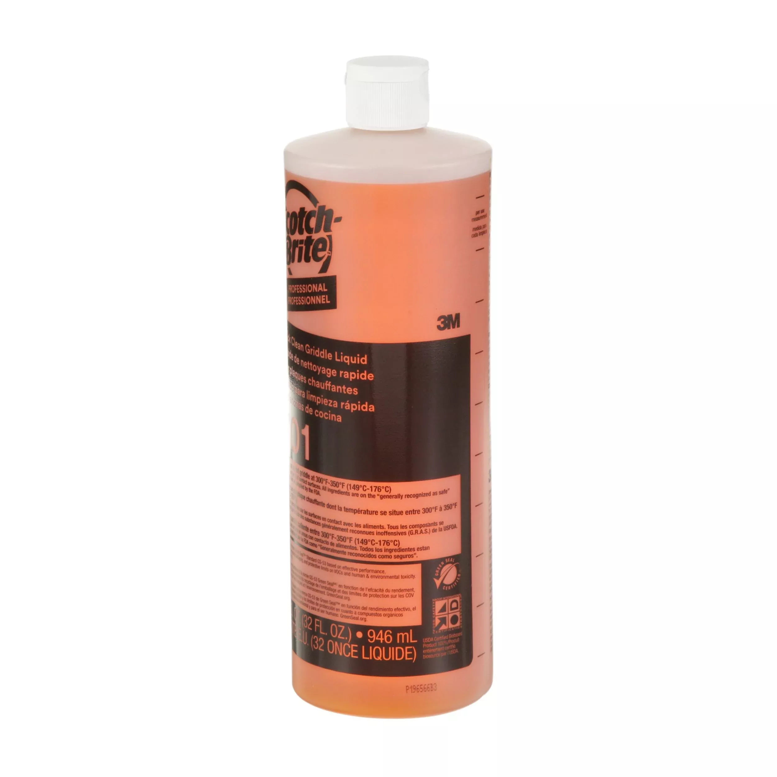 3M Scotch Brite Quick Clean Griddle Cleaner 1 Quart - 701