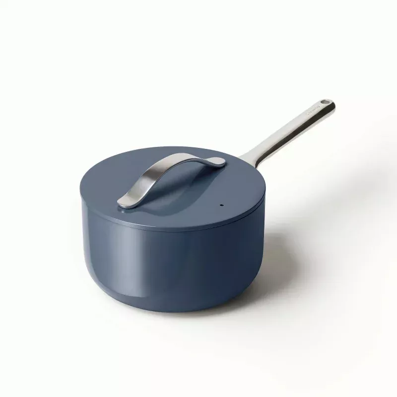 3qt Sauce Pan with Lid - Navy