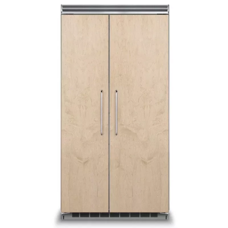42"W. Built-in Panel Ready Side-by-Side Refrigerator/Freezer