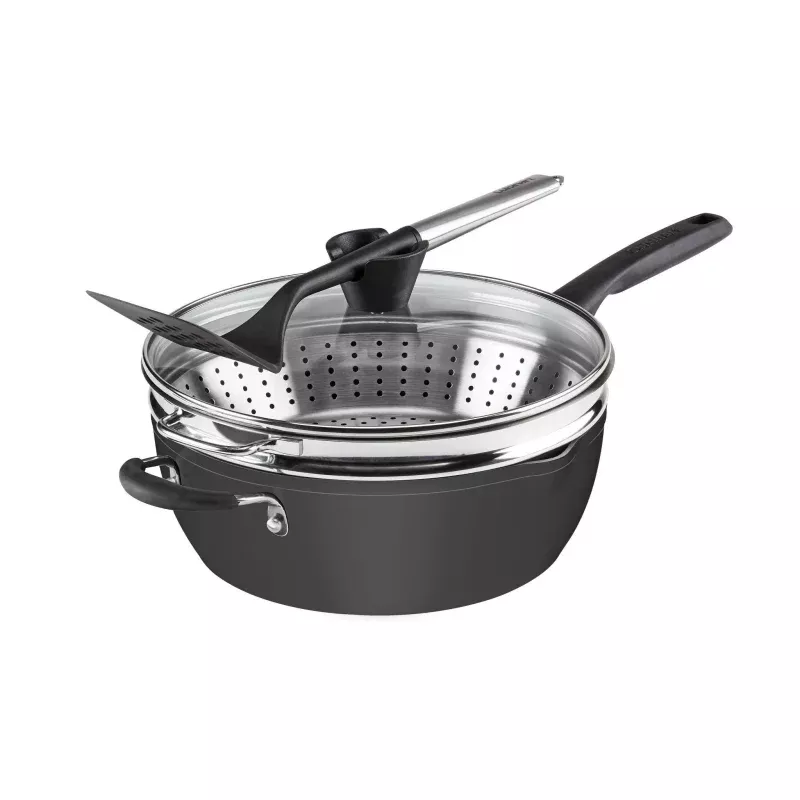 4pc Cookware Set - Matte Black