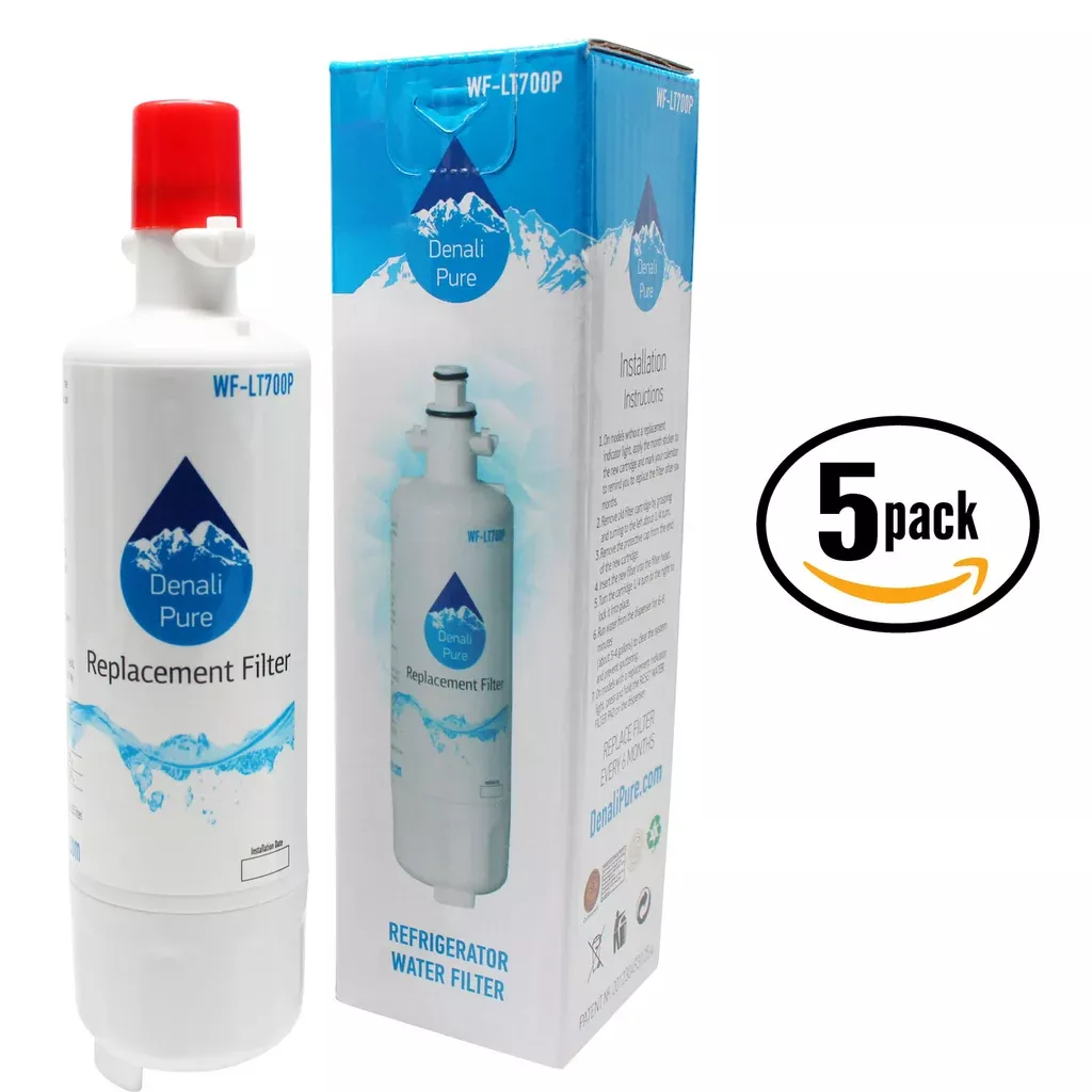 5-Pack Kenmore/ Sears 46-9690 Refrigerator Water Filter Replacement