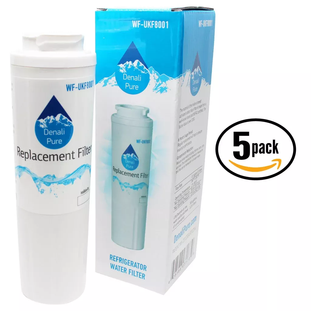 5-Pack KitchenAid KFIL27CXMS4 Refrigerator Water Filter Replacement