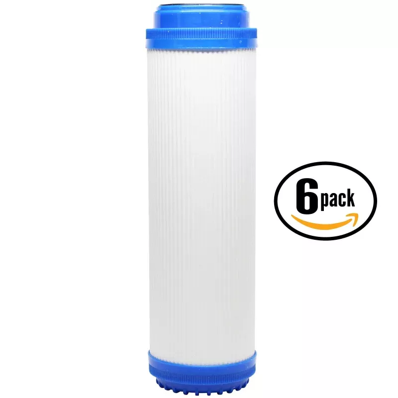 6-Pack MaxWater 101080 Granular Activated Carbon Filter Replacement