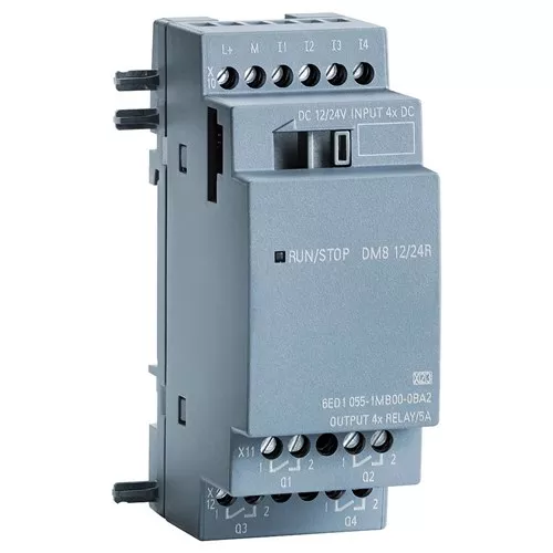 6AG10551MB007BA2 Siemens SIPLUS LOGO! DM8 12/24R Expansion Module