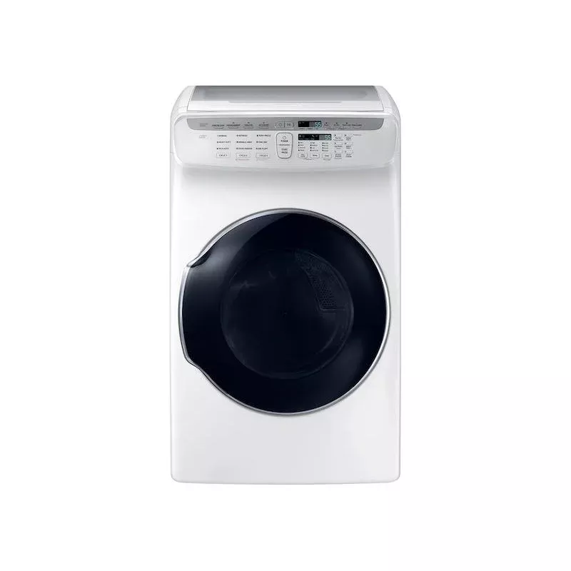 7.5 cu. ft. Smart Electric Dryer with FlexDry in White