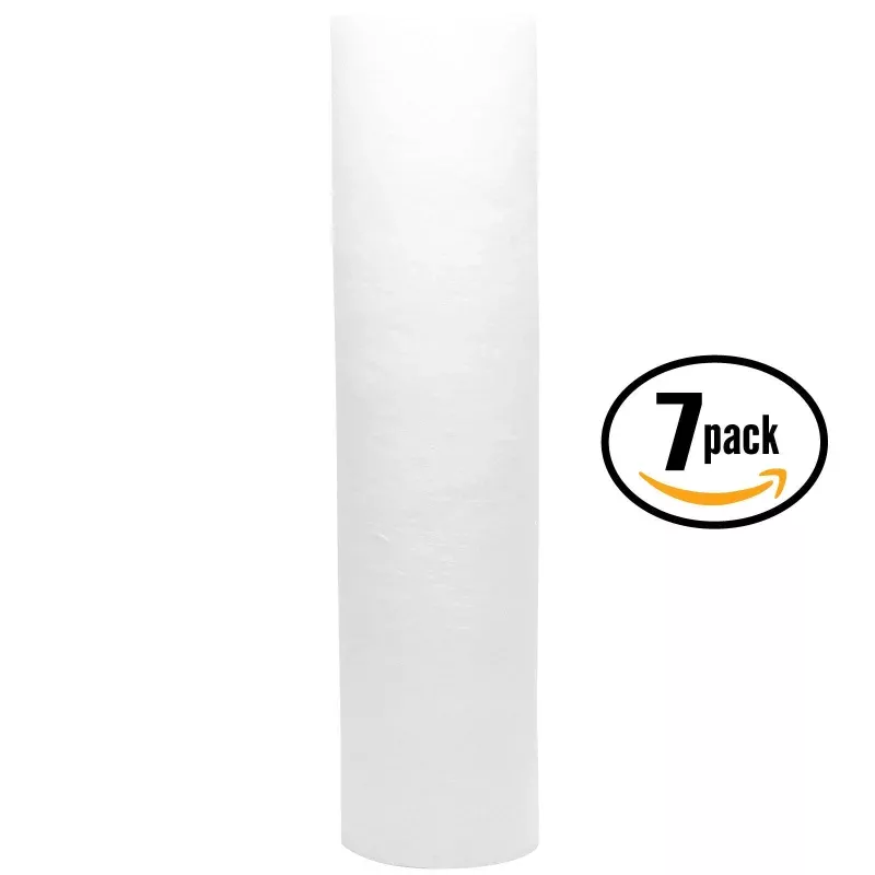 7-Pack Crystal Quest CQE-CT-00107 Polypropylene Sediment Filter Replacement