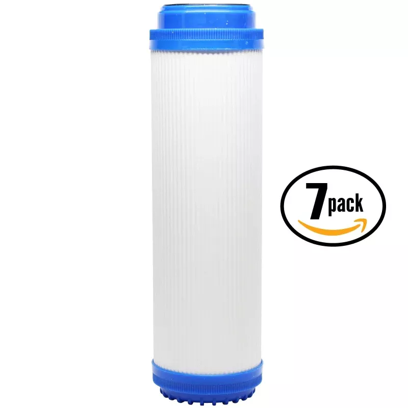 7-Pack H2O Distributors UCF-03-14-USA Granular Activated Carbon Filter Replacement