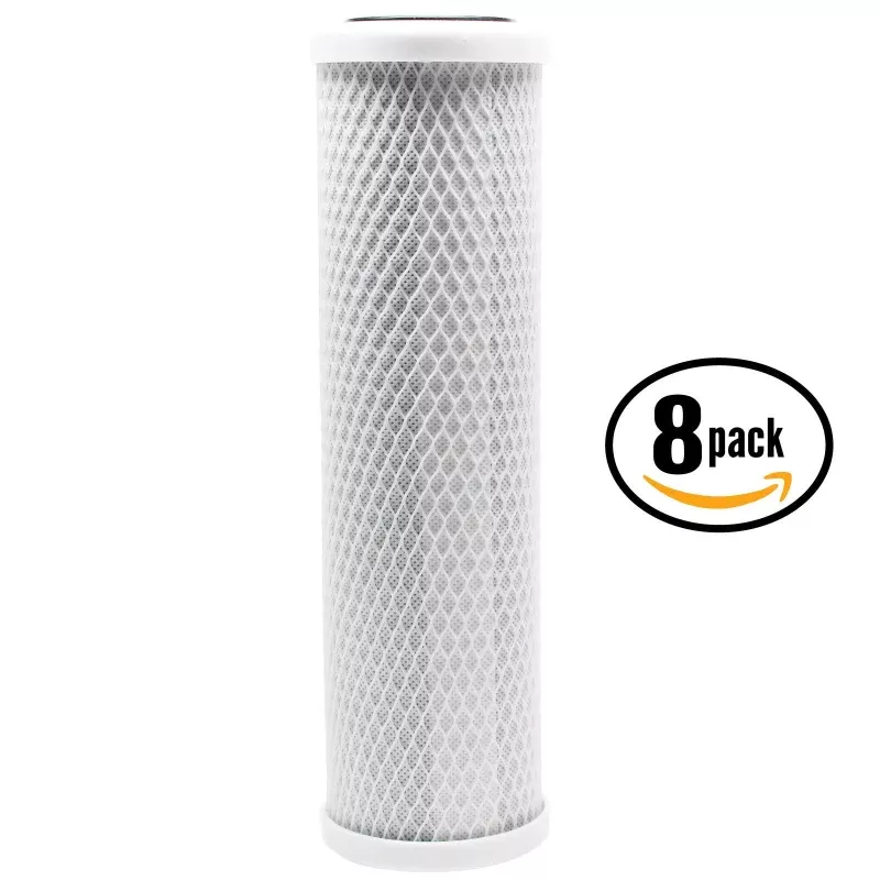 8-Pack GE GXRM10RBL Activated Carbon Block Filter Replacement