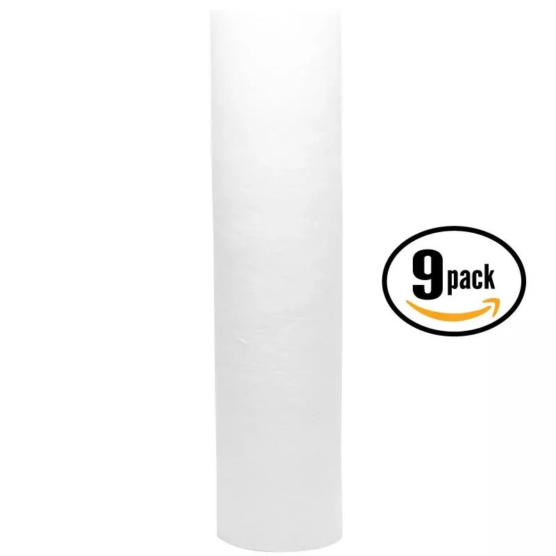 9-Pack Hydronix HF3-10WHWH12 Polypropylene Sediment Filter Replacement