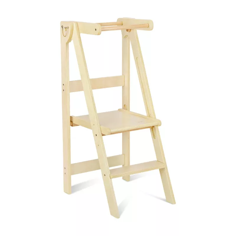 Adjustable Natural Fold N' Store Learning Tower