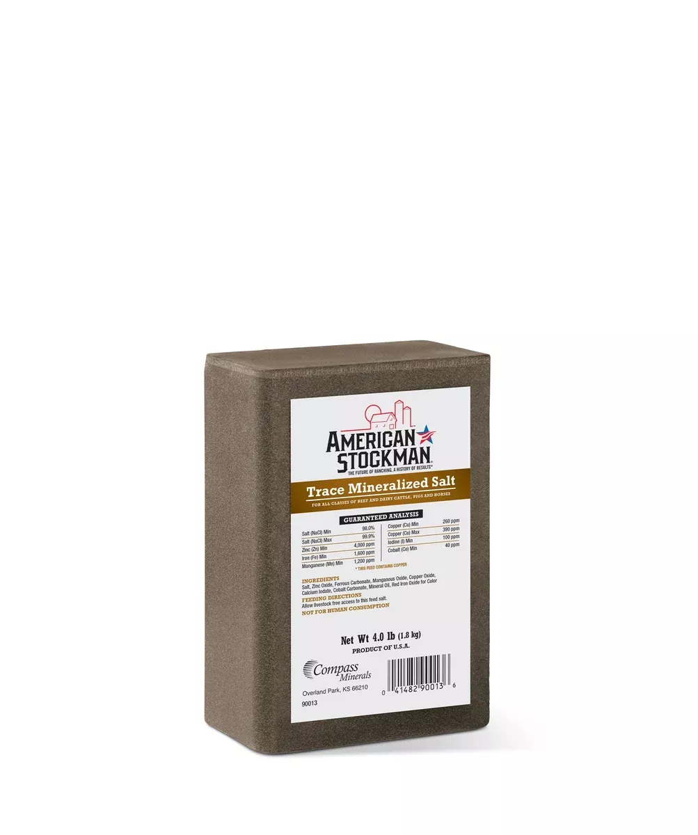 American Stockman Trace Mineralized Salt