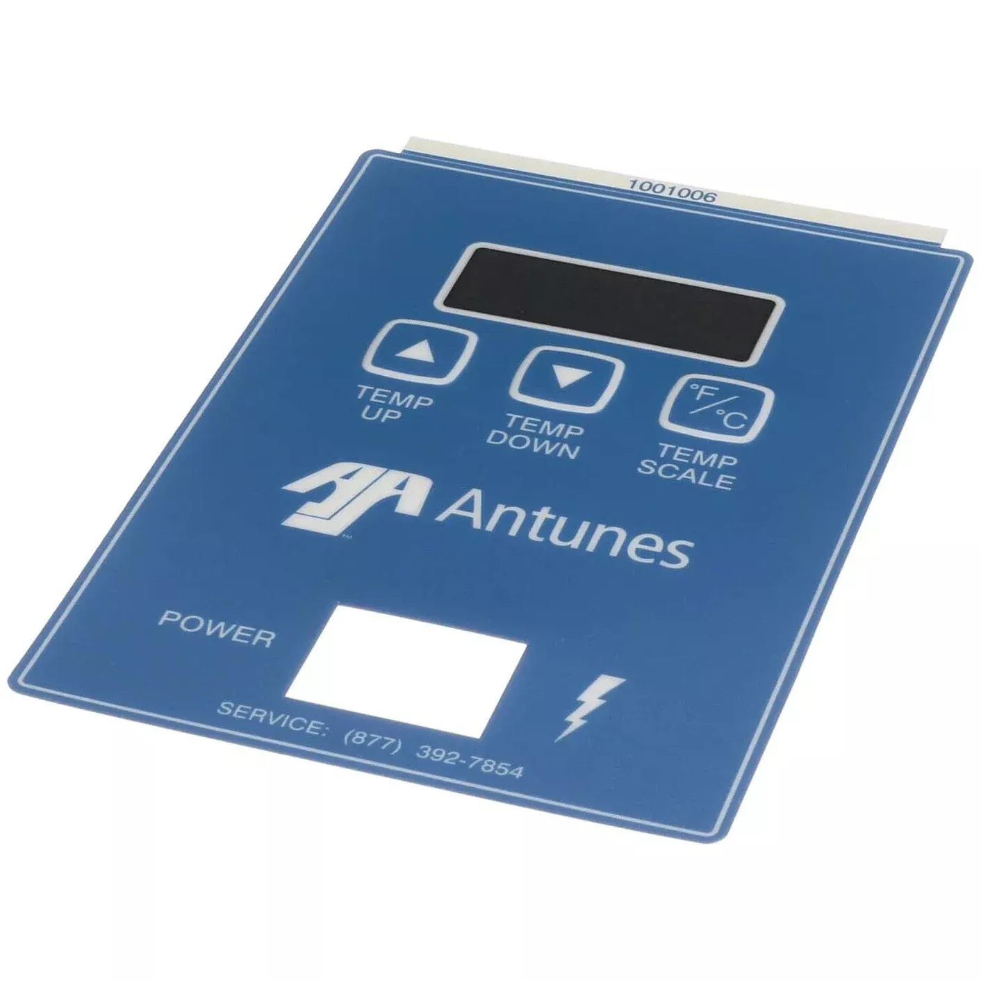 Antunes Control Label Adhesive back Plastic, Blue (VCT-200) - 1001006