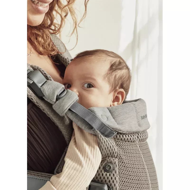 Baby Carrier Harmony - Gray Beige / 3D Mesh