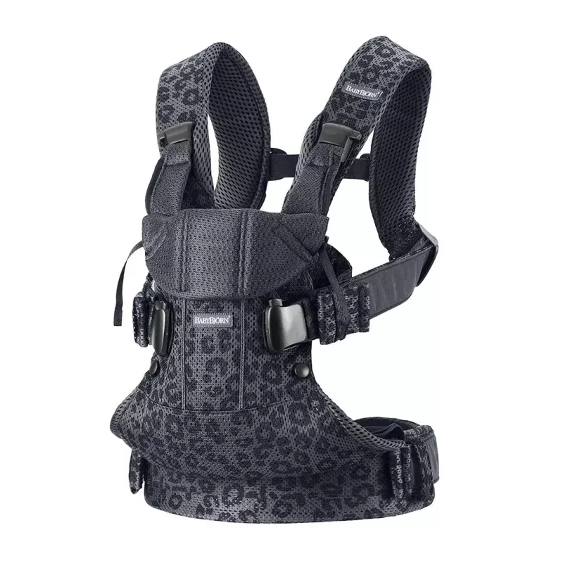 Baby Carrier One Air, 3D Mesh - Anthracite/Leopard