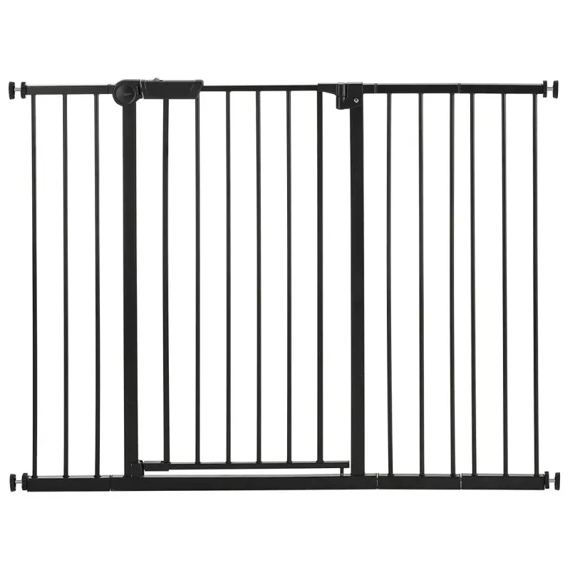 Baby Gate 26-48 Inches - Black