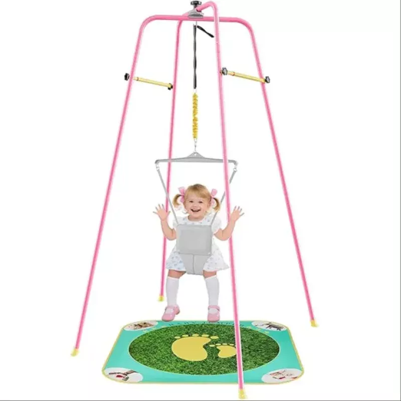 Baby Jumper with Stand - Peach