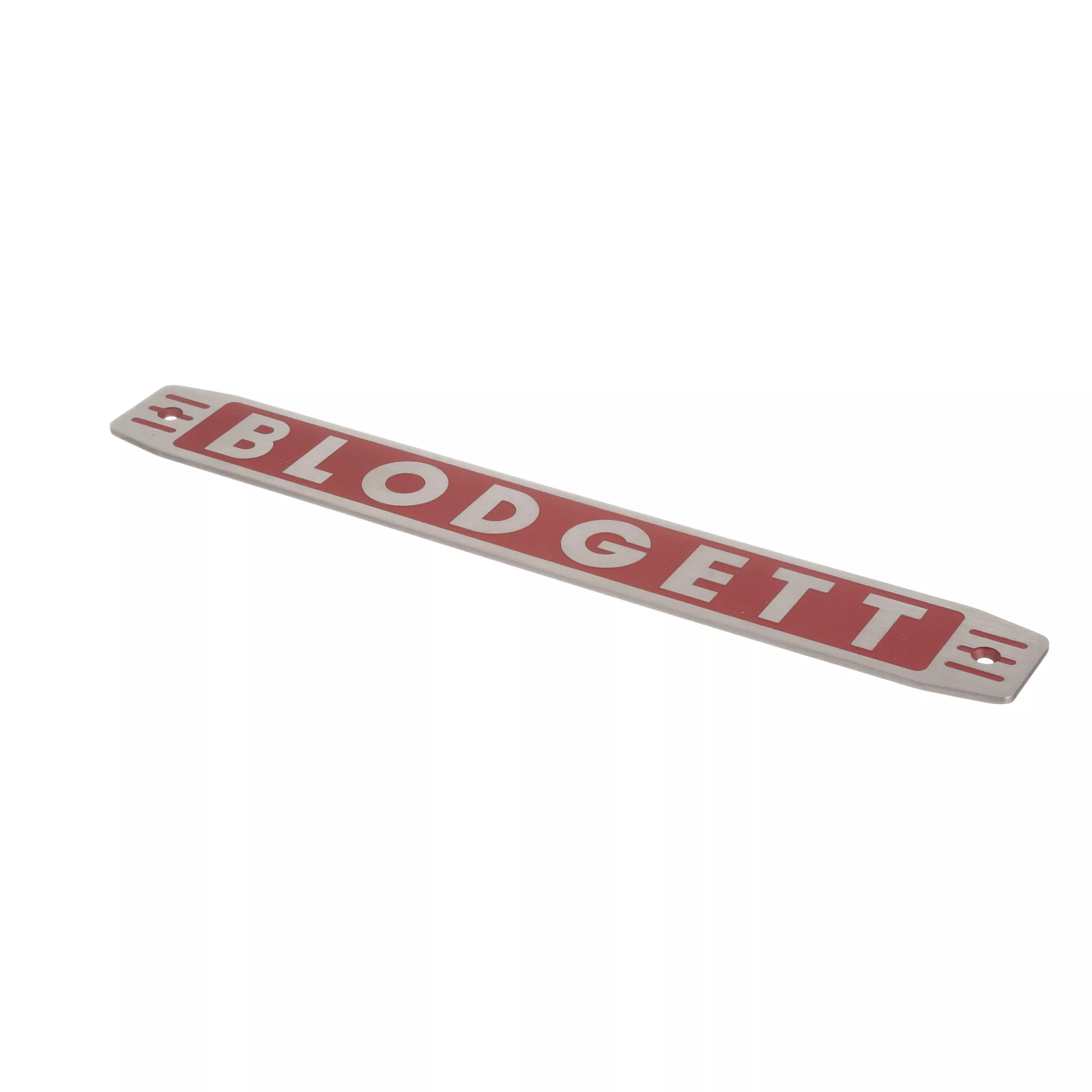 Blodgett Name Plate Red (EF SERIES, EZE SERIES) - 11255
