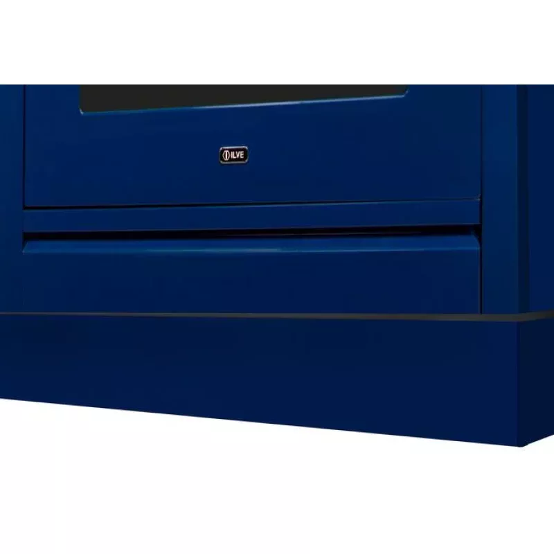 Blue Toe Kick for 30" Nostalgie and Pro Ilve Range