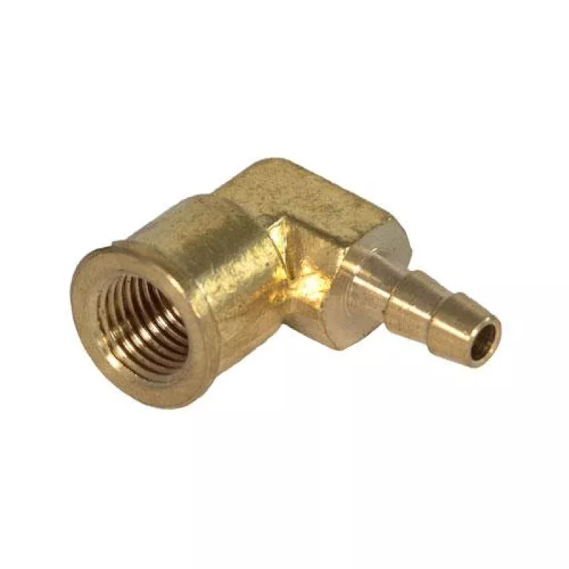 Brass Barb X FFL Elbow