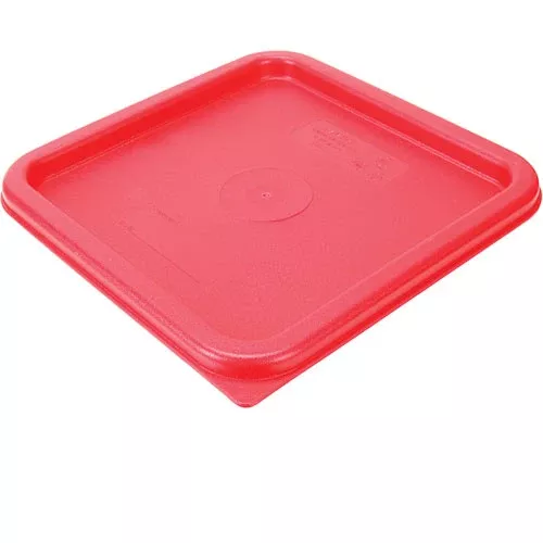 Cambro 6 and 8 qt CamSquare Red Cover - SFC6