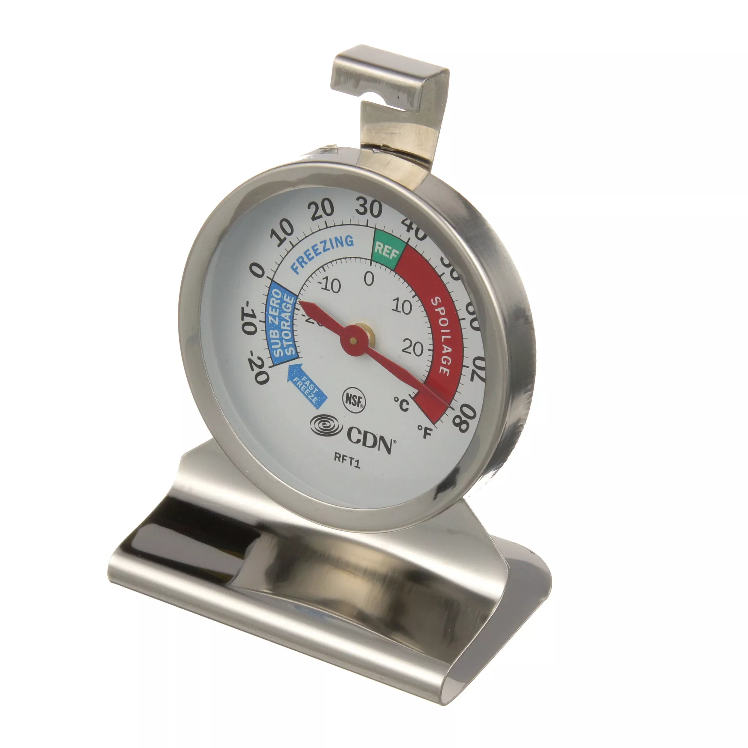 CDN 20 - 80 F Refrigerator/Freezer Thermometer - RFT1