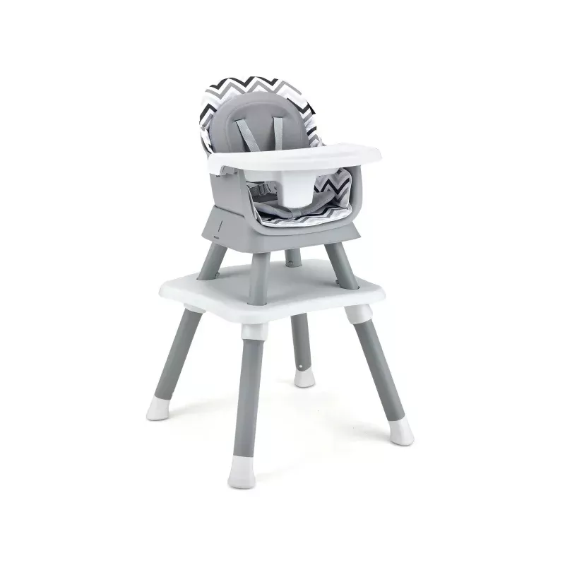Convertible Baby High Chair - Wave Gray