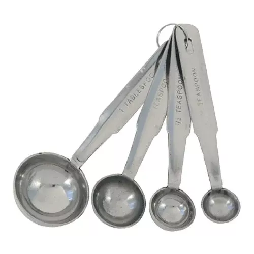 Crestware Measuring Spoon Set Stainless Steel - 47118