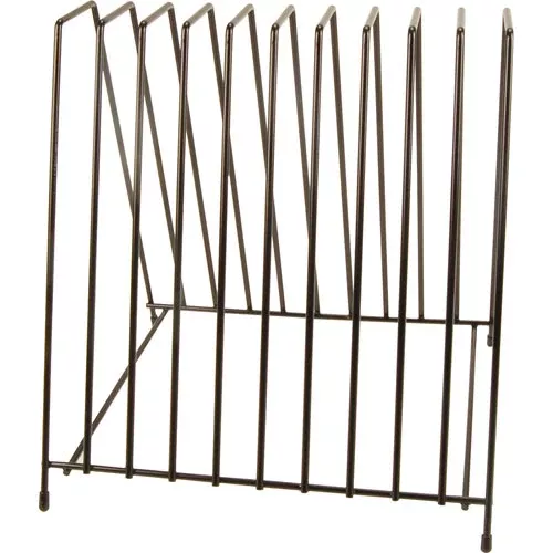 Cutting Board Storage Rack Steel, Black