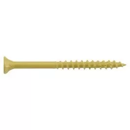 Deck Plus Wood Screws, Self-Drilling, Tan Ceramic, 2.5-In. x #10, 1-Lb.