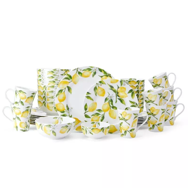 Dinnerware Set - Lemons Design