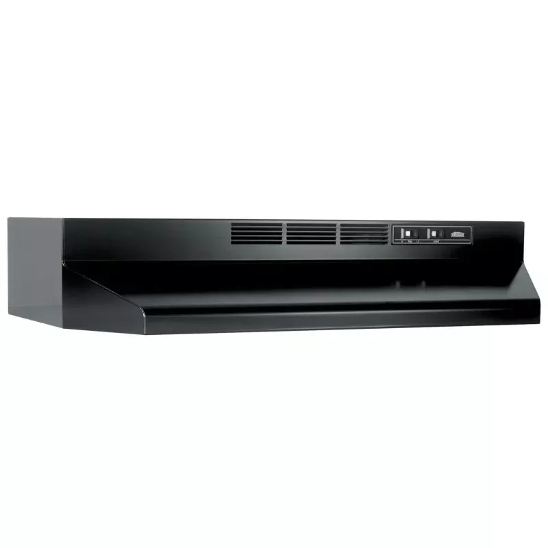 **DISCONTINUED** Broan 36-Inch Ductless Under-Cabinet Range Hood, Black