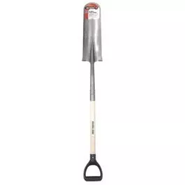 Drain Spade, D-Grip Wood Handle, 16-In.