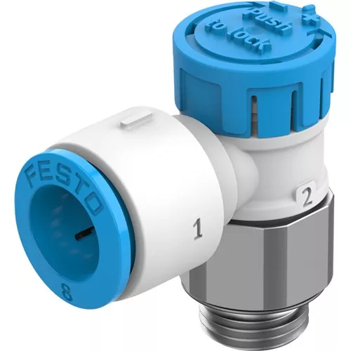 Festo VFOE-LE-T-G18-Q8 - Flow Control Valve