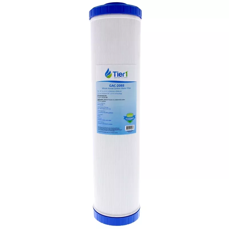 GAC20-BB Pentek Replacement Granular Activated Carbon Filter by Tier1