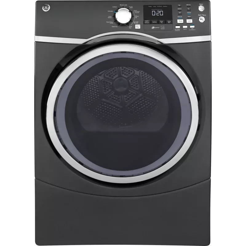 GE 7.5 cu. ft. Capacity Front Load Gas Dryer with Steam