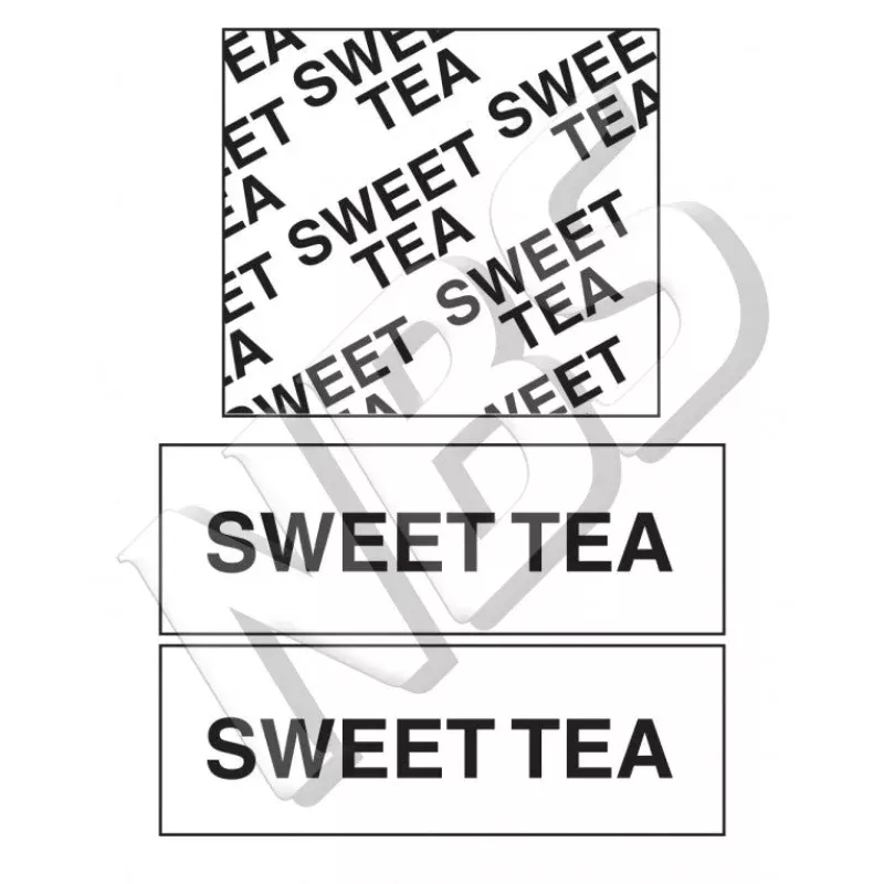 Generic Sweet Tea BIB Marker